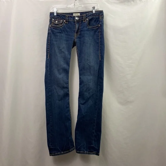LA Idol USA New Fashion Size 9 Denim Blue Jeans - Picture 14 of 14